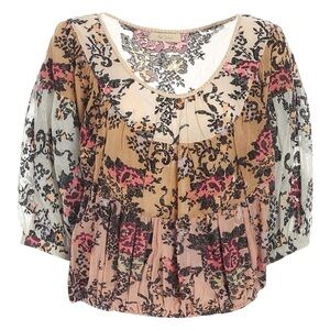 MES DEMOISELLES Illapa blouse in multicolor floral